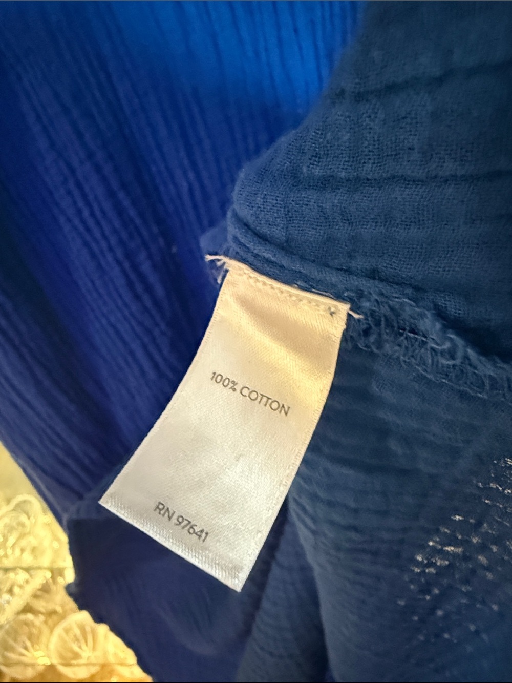 J. Jill Royal Blue Maxi Shirt Dress with Side Slit - Picture 5 of 6